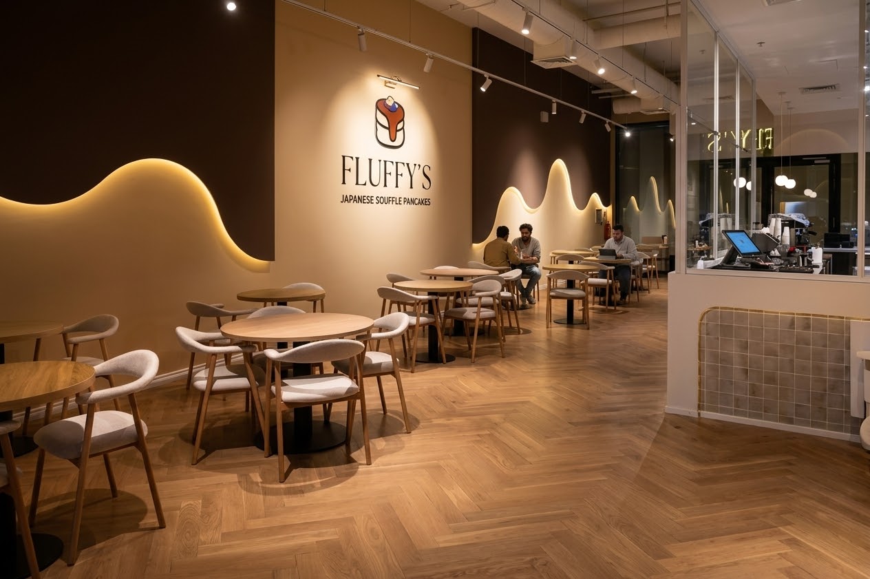 FLOUFLÉ Café in Bochum von innen