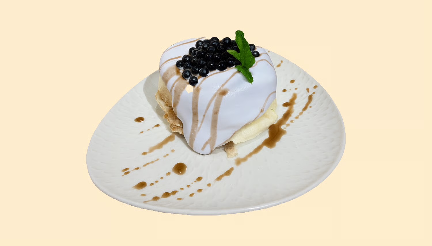 Taro Tapioka Soufflé